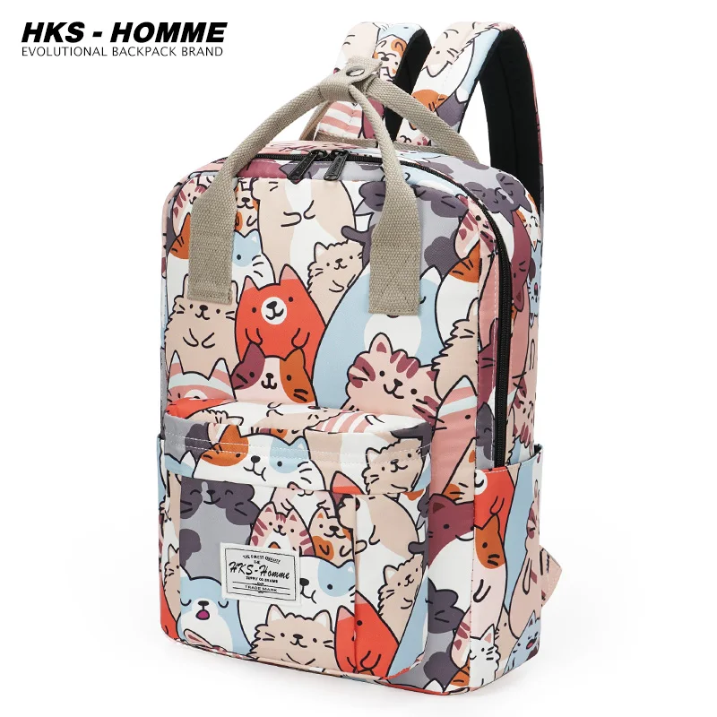 2024 Waterproof Canvas Backpacks Women Bag Fashion Backpack For Women Big Small Travel Backpack Female Shoulder Bag Mochilas