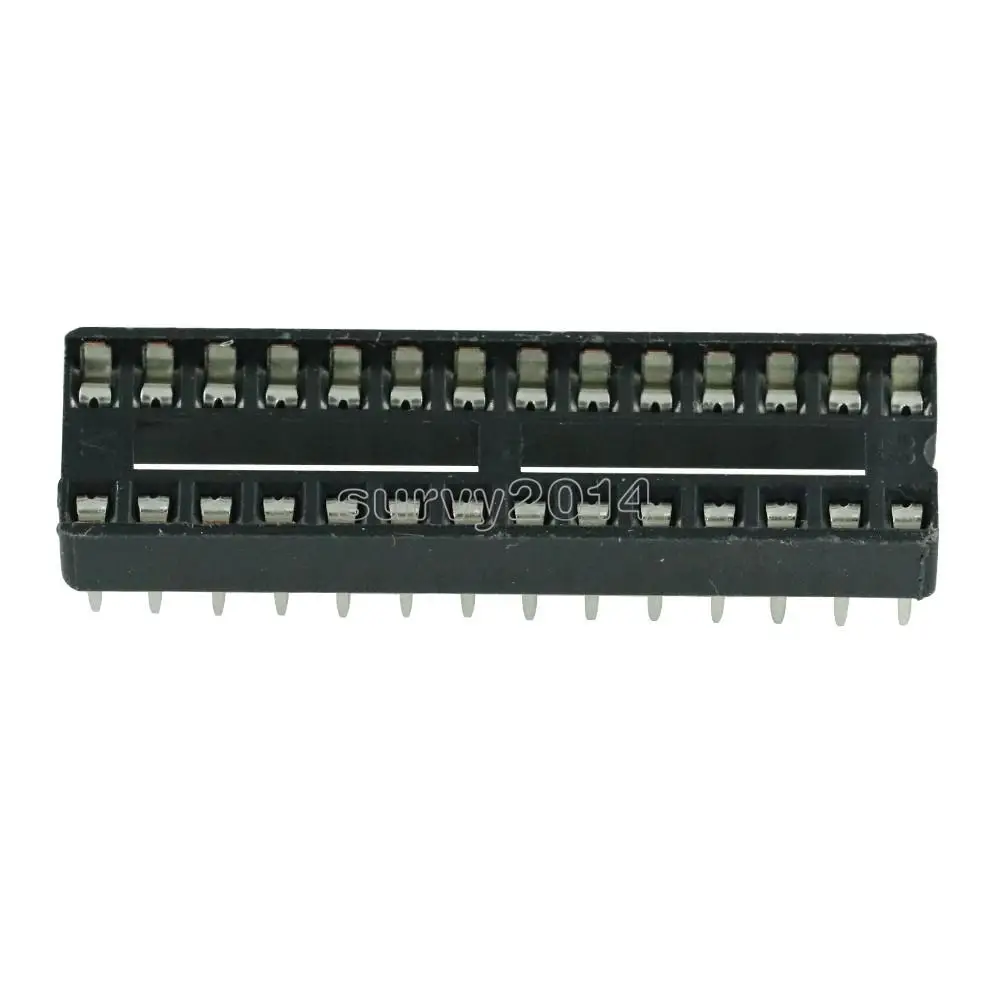 10 шт. DIP-28 28 PIN 28PIN DIP IC розетки адаптер для пайки узкий тип