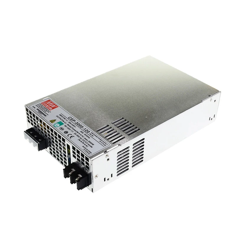 (MEANWELL)CSP-3000-120/250/400V 3000 W high voltage output high power supply with PFC EN62368-1 FOR UV curing equipmentFish lamp