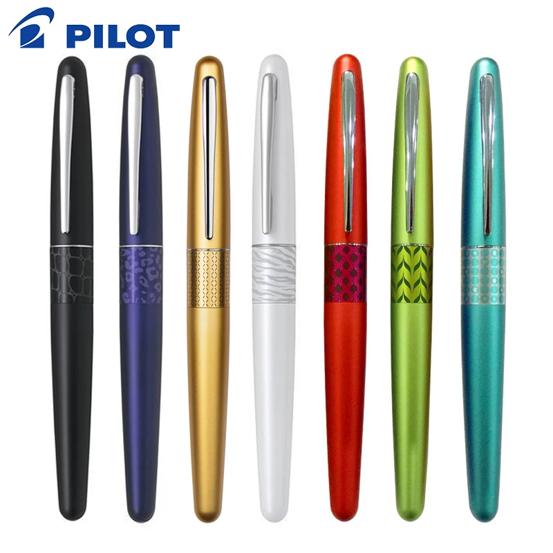 

Japan PILOT 88G Fountain Pen MetalPen FP-MR2 Writing Practice With F Tip Containing CON-40 Ink Absorber School Stationery