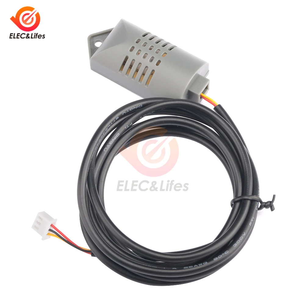 AM2120 Temperature and Humidity Sensor Probe With Case 1M/1.5M Extension Cable For XH-W3005 W3005