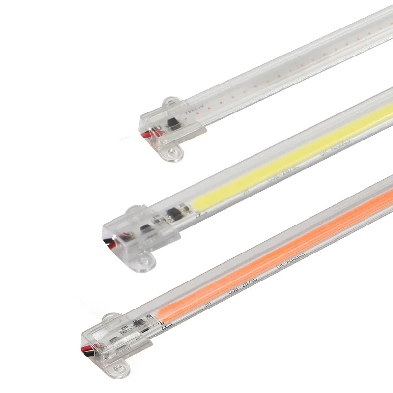 10pcs COB LED Bar Light LED Hard Strip 220V no need power supply 8W 50cm Rigid Strip Cabinet Energy Saving LED Fluorescent Tubes