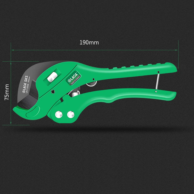 LAOA PVC Pipe Cutter Water Pipe Shearing Tool SK5 Blade