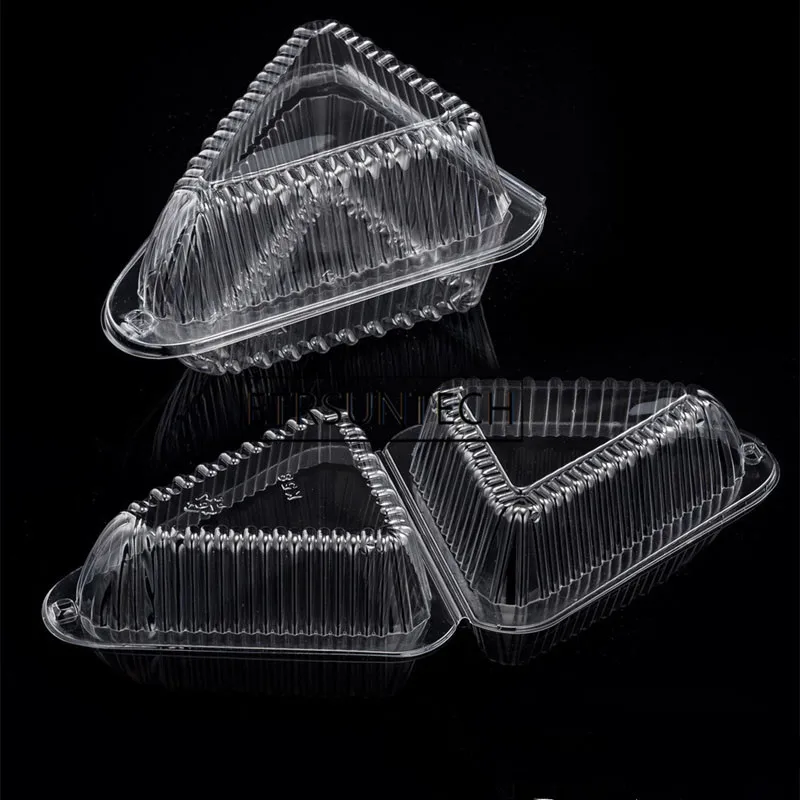 

500pcs Clear Cupcake Packaging Box Wedding Cake Favor Boxes For Cheesecake Sandwiches Box Container Party Decoration