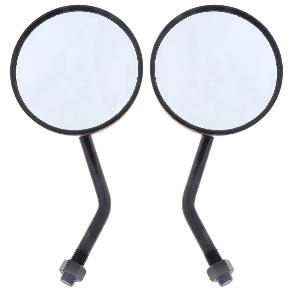 1Pair Universal Motorbike Dirt Bike ATV Moped Scooter 10mm Rear View Mirror Universal for Honda Yamaha