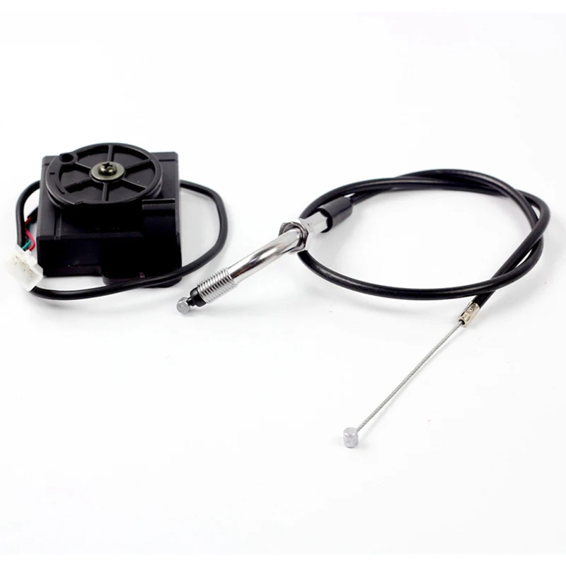 Electric Motorcycle Scooter Accelerator Unit With Cable Line One Set For Universal Throttle Grips