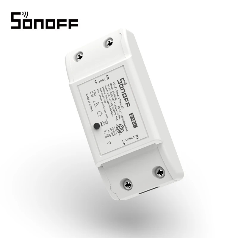 SONOFF Grundlegende R2 Wifi schalter modul Drahtlose Relais Schalter Universal DIY Smart Home 10A mit Sonoff IP66 Wasserdicht Junction Box