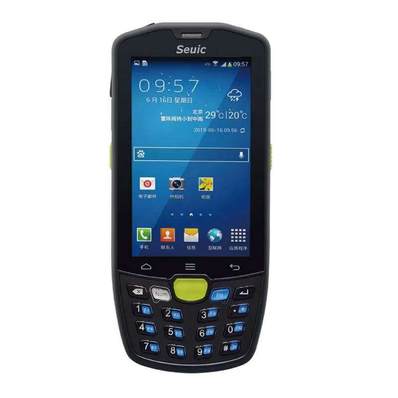 Terminal Portátil Série Autoid9 Leitor de Código de Barras Scanner qr Android 9.0 Pda 1d 2d Laser Seuid9 Novo