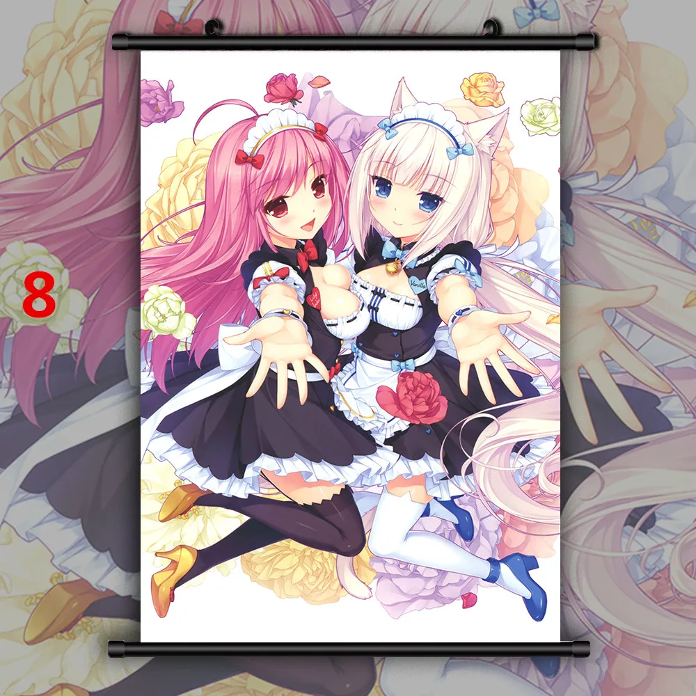 NekoPara Vanilla Chocola HD Print Anime Posters Canvas Painting Wall Decor Wall Posters Wall Art Picture Decoration Home Decor