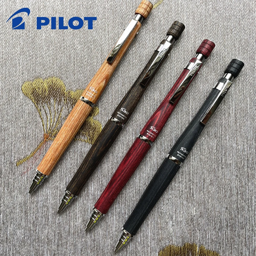 Pilot Automac ใหม่ดินสอ S30 Log เสาแรงโน้มถ่วงต่ำอัตโนมัติ Core Anti-Breaking Core 0.5มม.เครื่องเขียน