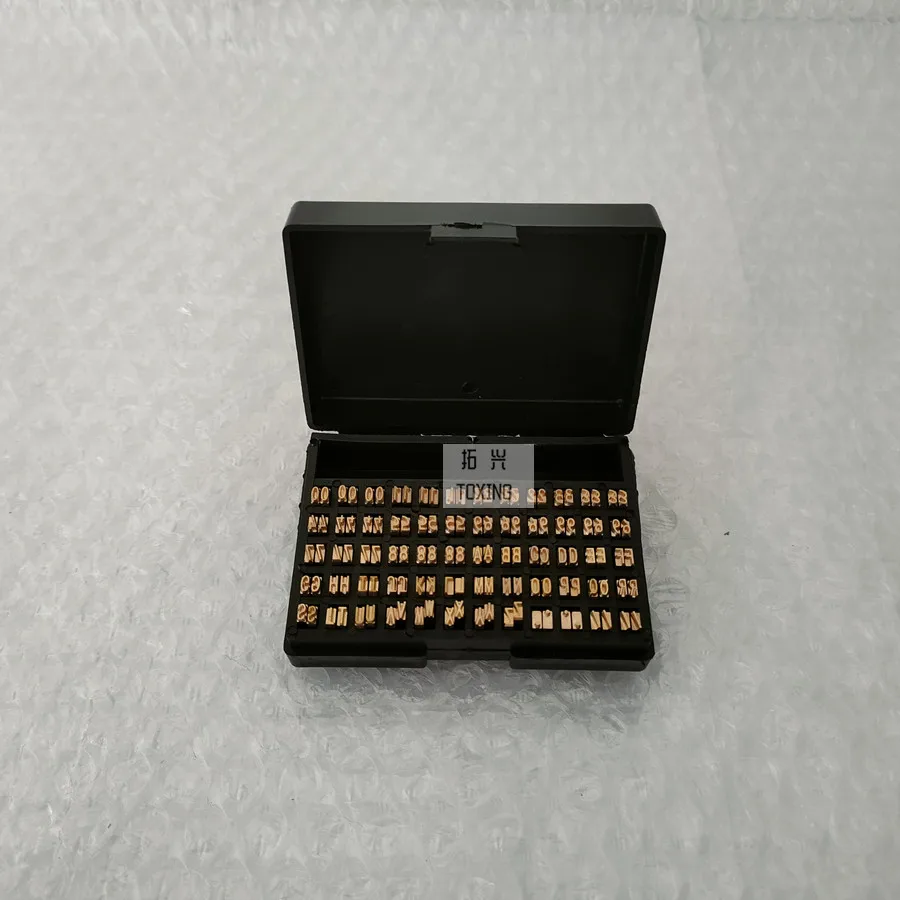 120 قطعة نوع حار ختم رسائل ل DY-8 دليل ماكينة ترميز الساخن ختم رسائل ل 241B ماكينة ترميز