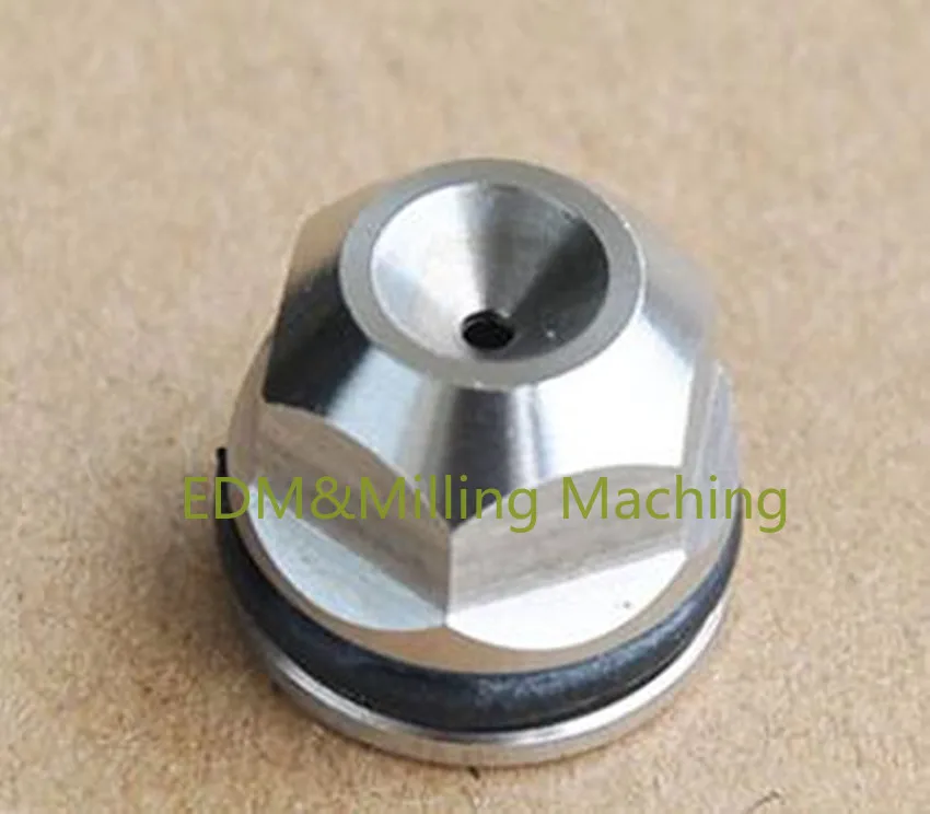 Wire EDM Machine C421 10444744 10432545 Lower Guide Sus Clamping Nut 14.5x11mm For CNC Charmilles Service