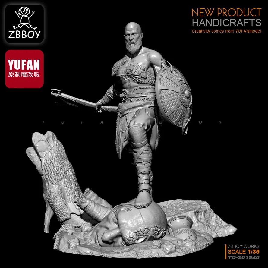 

1/35 Resin Kits Immortal God of War Resin Soldier TD-201940