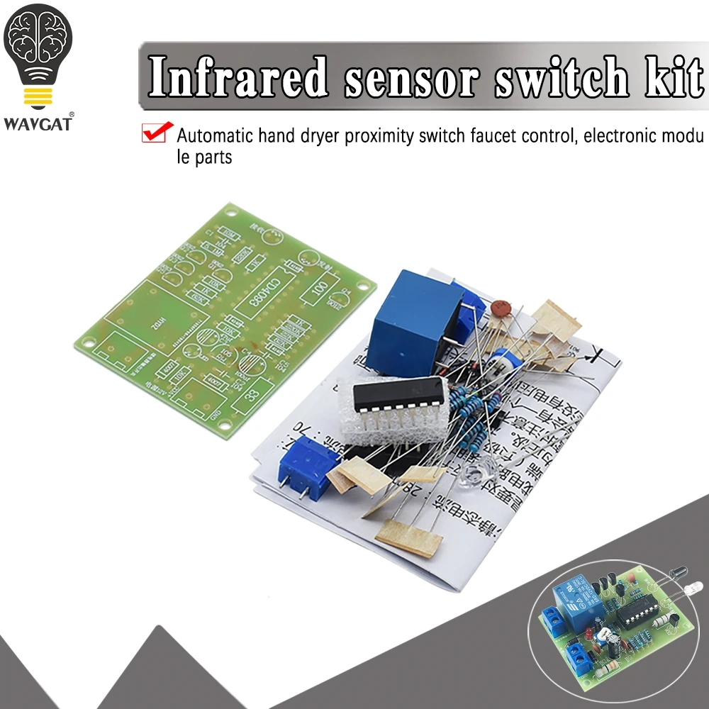 Infrared Proximity DIY Kit Control Switch Automatic Faucet Module Sensor Module Kit Infrared proximity switch