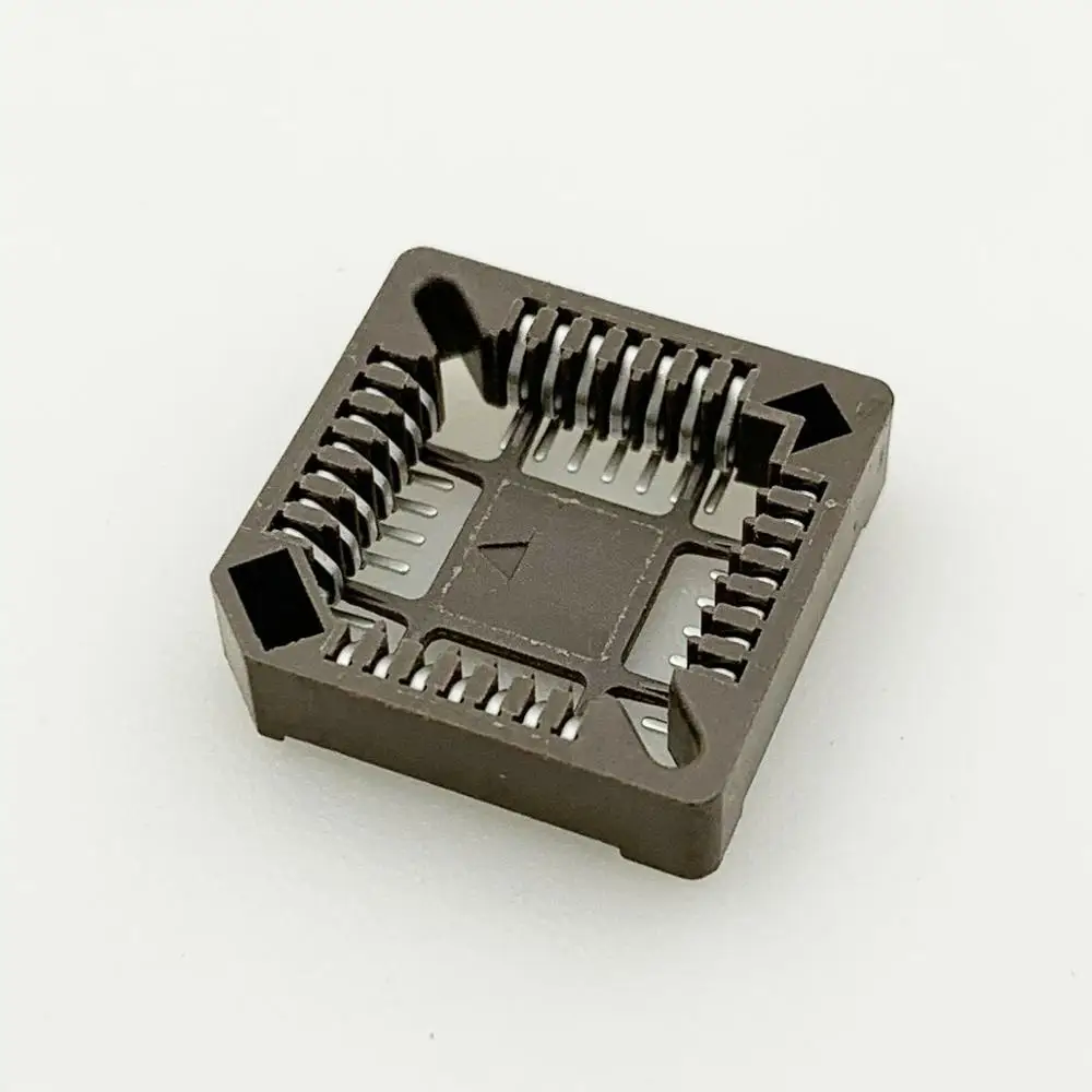 Imagem -02 - Soqueta de ic do Nextron-smd Plcc 20p 28p 32p 44p 52p 68p 84p 1.27 mm 20p 28p 32p 44pin 52pin 68pin Peças 50