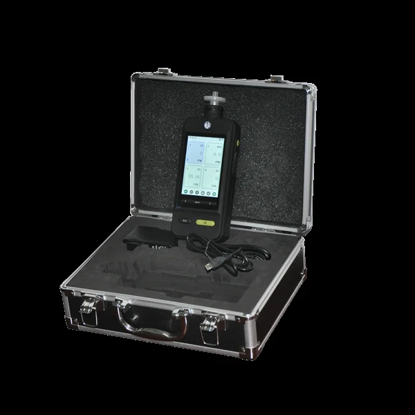 CH3Br Handpumpe Saugmethyl Bromid Gasleckdetektor Tragbarer CH3Br-Analysator mit Alarm – Detail 13