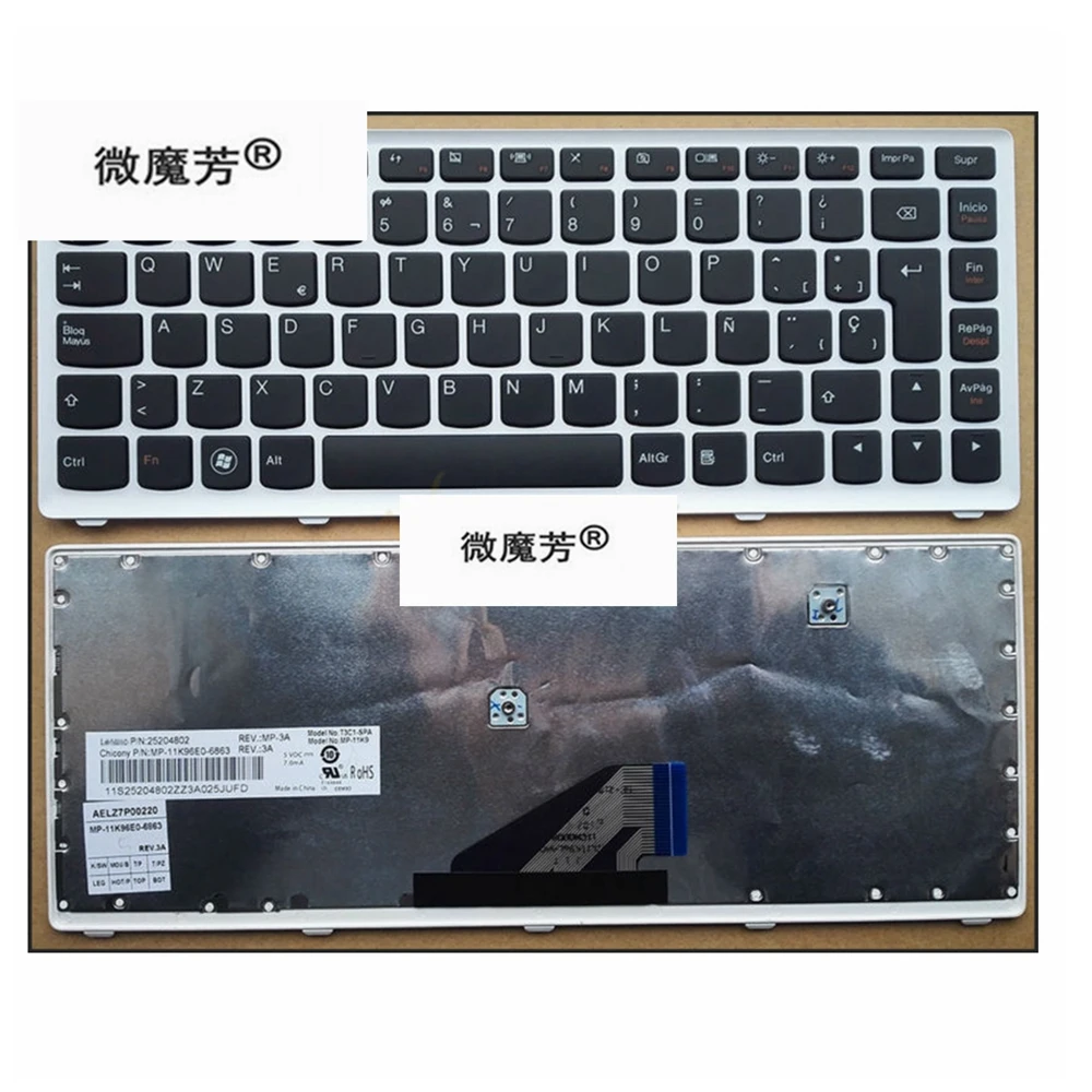 

laptop accessories for Lenovo ThinkPad U310 U310 -ITH U310 -ISE U310 -IFI SP Spanish Keyboard Notebook Keyboard