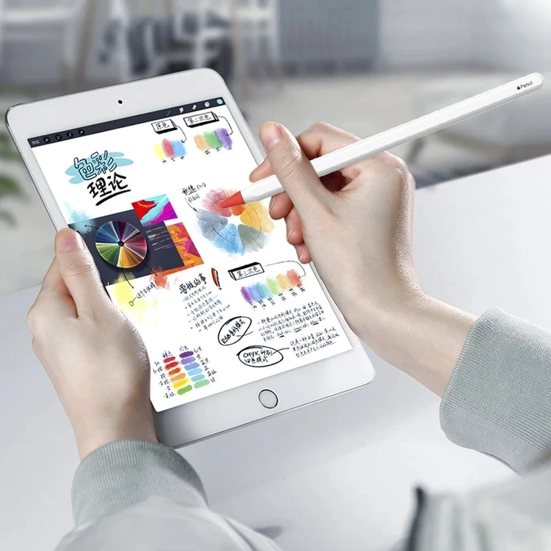 ซิลิโคน8 Pcs เคล็ดลับสำหรับ Apple ดินสอ1 2 Touchscreen Stylus ปากกา Nib ป้องกันผิวสำหรับ apple Pencil