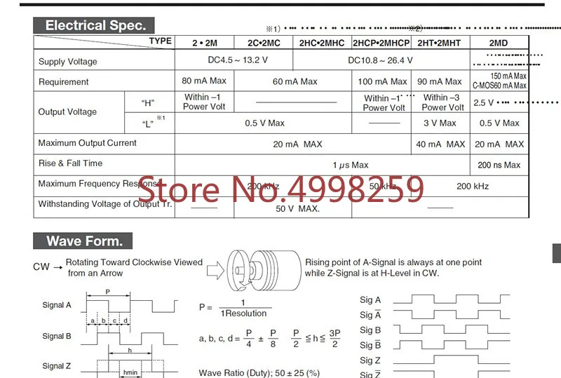 OVW2-06-2MHC OVW2-06-2MHT OVW2-06-2MD OVW2-10-2MHC OVW2-10-2MHT OVW2-10-2MD OVW2-1024-2MHC OVW2-1024-2MHT OVW2-1024-2MD Encoder