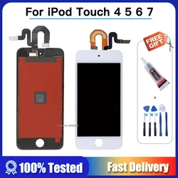 Tested for iPod Touch 7 4 5 6 6th LCD Display Touch Screen Digitizer Assembly for iPod Touch 5 5th Gen Generation Replacement