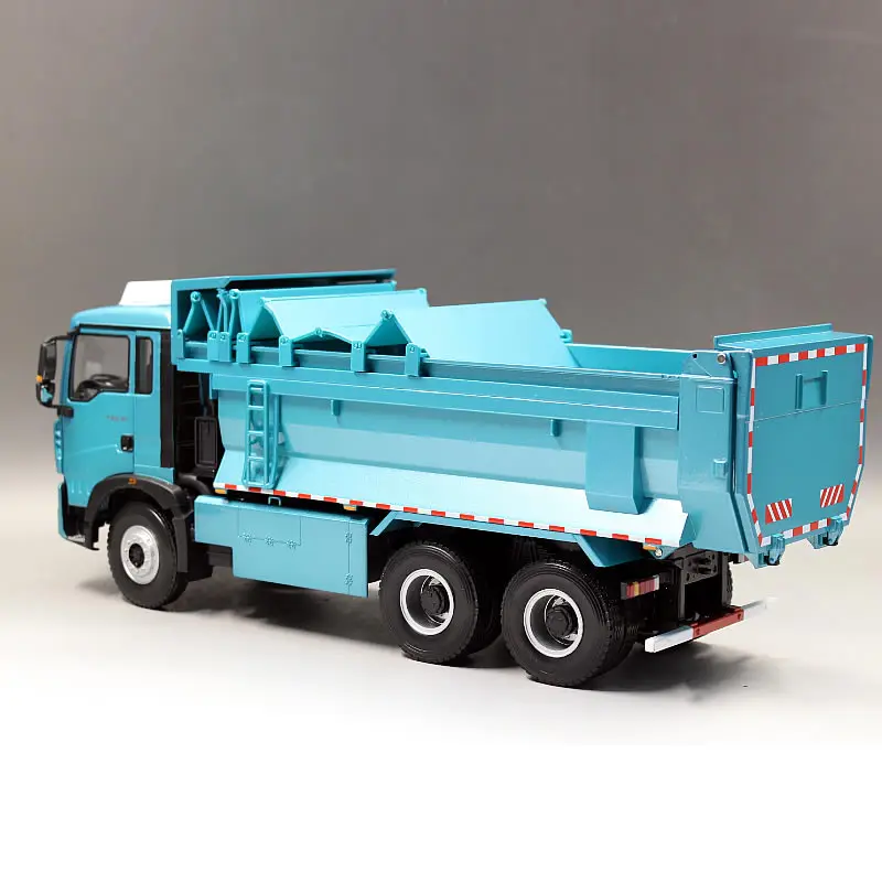 Original Authorized Authentic 1:24 Sino Truck Howo T5g Self Dump Truck Diecast Toy Dumper Truck Model for Christmas Gift