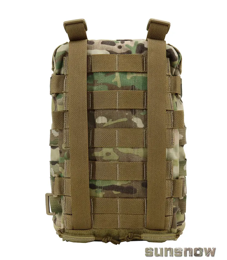 Esporte ao ar livre minimap gmr colete tático multifuncional molle saco de água acessório saco