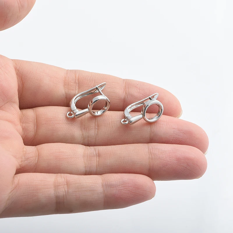 Earring Making Brass Metal Earrings Hooks Findings For DIY Woman  Trend Jewelry  Making Supplies
