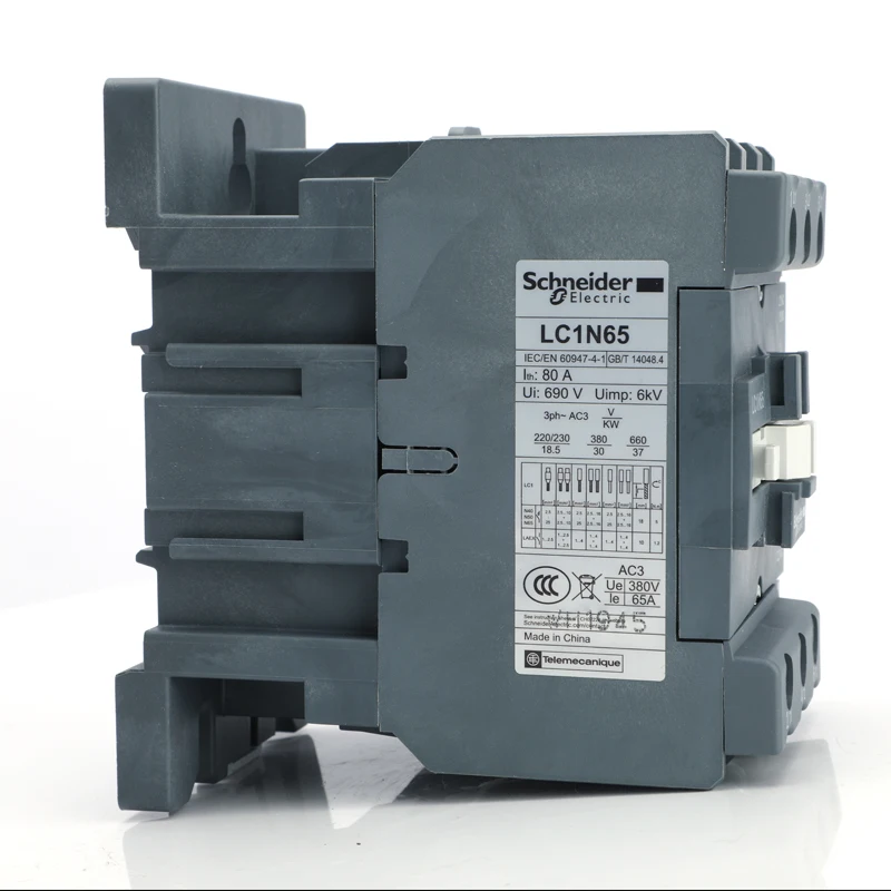 Imagem -05 - Schneider Electric Easypact D3n 3p 65a ac Contator Lc1n65m5n Lc1n65b5n Lc1n65cc5n Lc1n65f5n Lc1n65q5n