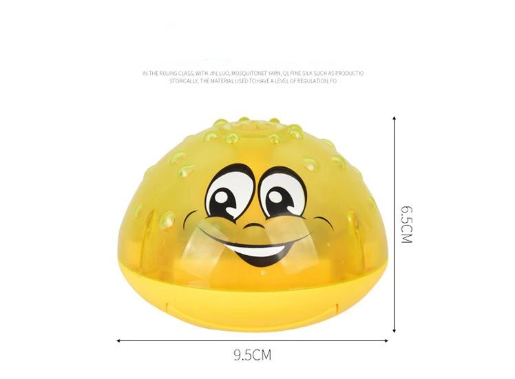 water spray toy Bath Toys Spray Water Light Rotate With Shower balle lumineuse bain water toys Toddler Swimming Party Bathroom