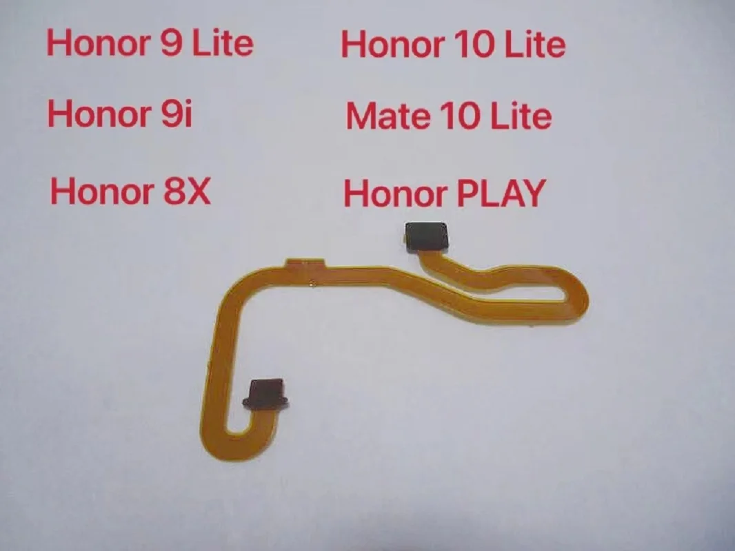 Fingerprint Scanner Sensor Extended Flex Cable For Huawei Honor 8X 9 9i 10 Lite 7X 8A 8C Play Mate 10 20 Lite