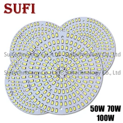 Tablica świetlna o wysokiej jasności 50W 70W 100W LED PCB i sterownik lampa aluminiowa płyta SMD5730 dla majsterkowiczów sufitowa żarówka LED