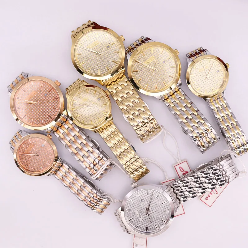 Luxe Melissa Auto Datum heren Horloge vrouwen Horloge Elegante Strass Grote Uur Crystal Klok meisje Verjaardagscadeau doos