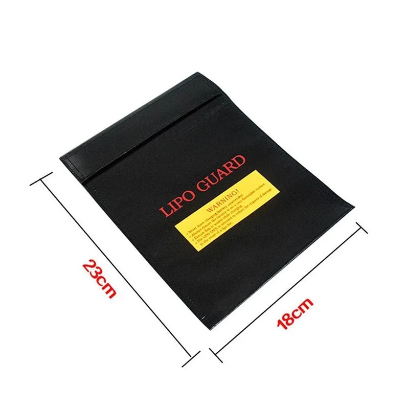 Fireproof Bag LiPo Battery Safety Bag Safe Guard Charge Sack 180*230mm Remote Control Toys Bag for RC Drone Car Boat Parts