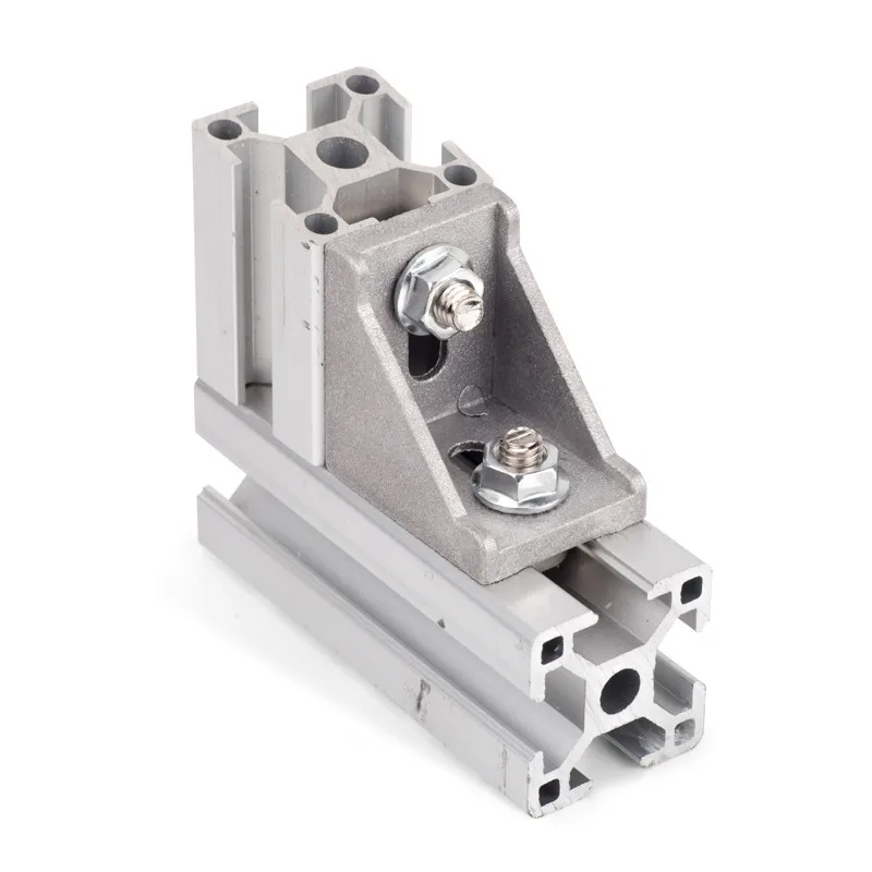 

1/5/10pcs 2020 2028 3030 3060 4080 6060 8080 20/30/40/45/60 Aluminum profile connector CNC Router Aluminum corner bracket