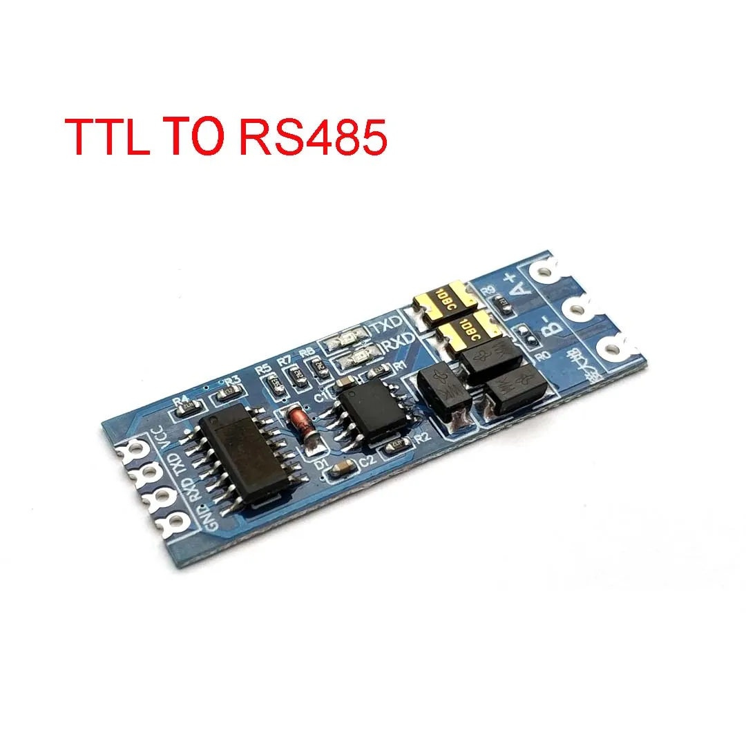 Módulo de Control de flujo automático TTL, Hardware, nivel UART en serie, módulo de fuente de alimentación de conversión recíproca, 3,3 V, 5V, RS485
