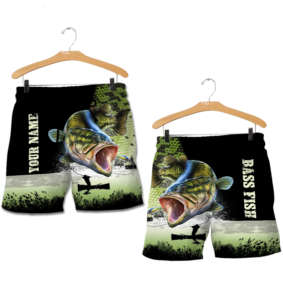 Mahi Mahi Fishing Custom Name 3D Printing Mens Casual Shorts Summer style Unisex Shorts Harajuku Polyester shorts SDM-29