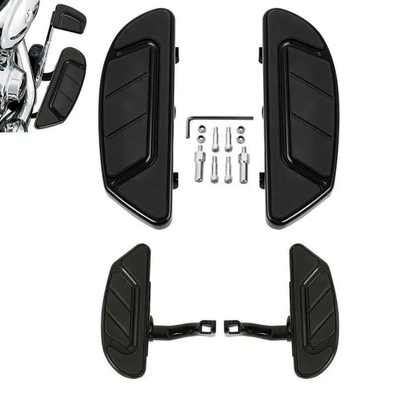 Motorcycle Driver Passenger Floorboard For Harley Touring CVO Electra Glide FLHTCSE Road Glide EFI FLTRSEI Road King Ultra FLTCU