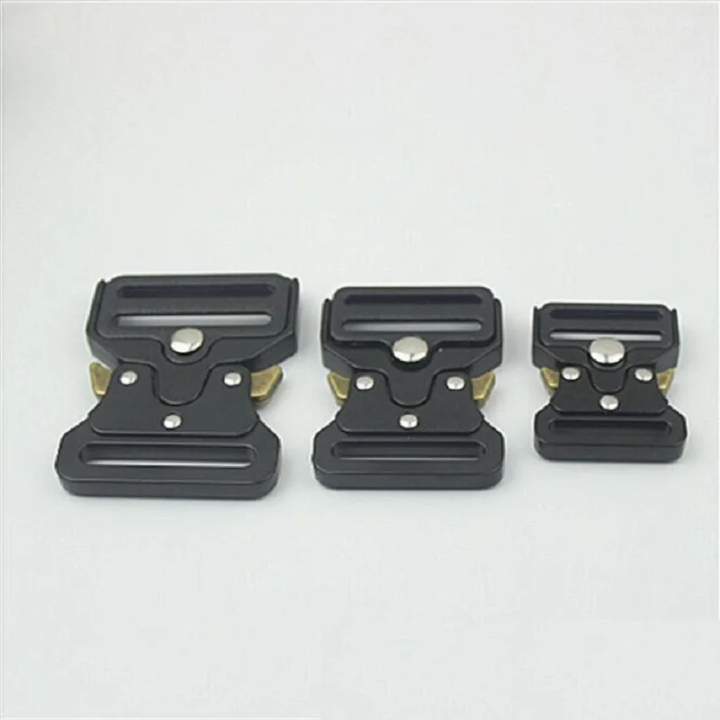 (10 pieces / lot) luggage hardware accessories zinc alloy seat belt buckle outdoor tactical belt buckle