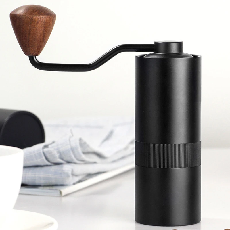 طاحونة القهوة اليدوية الصغيرة 15g فائقة المحمولة القهوة الفول لدغ طاحونة الألومنيوم القهوة ميلر طحن القهوة الصغيرة
