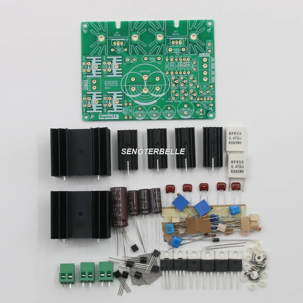 HiFi Sigma11 Power Supply Board  Kit Adjustable Voltage Regulator For DAC Headphone PSU