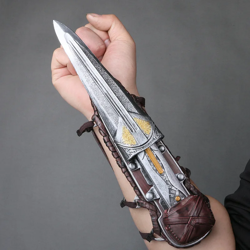 

Anime Hidden Blade Sleeve Blade Hidden Figure Edward Blade Weapons Sleeves Swords Can Ejection Cosplay Tools