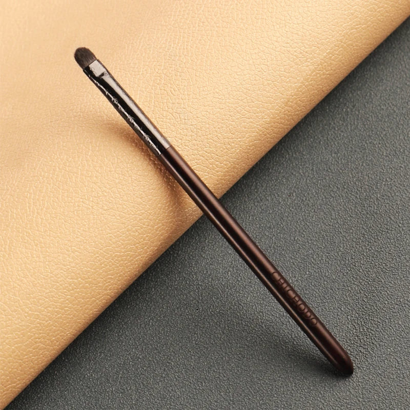 CHICHODO Makeup Brush-Luxurious Carved Ebony Animal Hair Series-Pony&Goat Hair Eyeshadow Brush-beauty pen-make up-E118