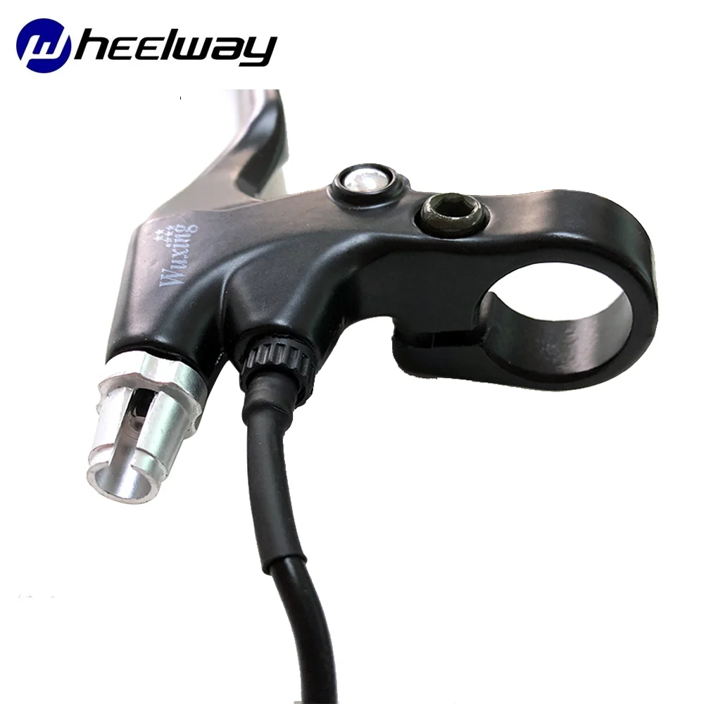 Alloy Mountain Bike Brake Handle, bicicleta elétrica, Scooter Acessórios, peças de freio, preto, Scooter, 2 pcs