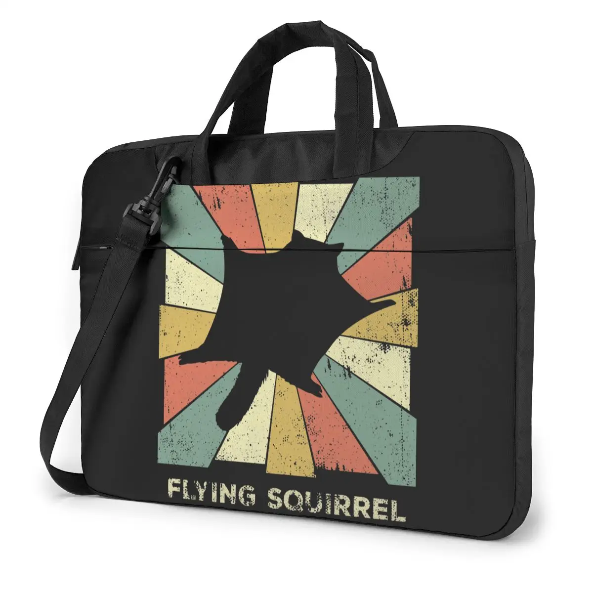 Flying Squirrel Laptop Bag Case Carry Kawaii Computer Bag Bicycle Crossbody Laptop Pouch