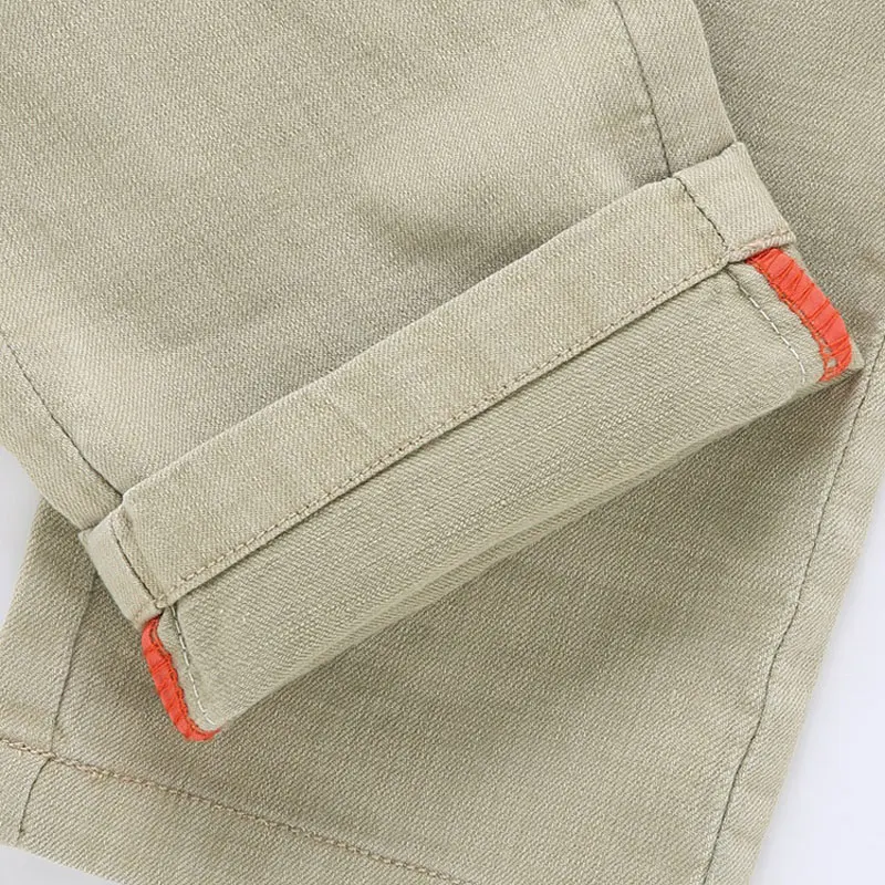 2020 New Men Stretch Skinny Jeans Fashion Casual Slim Fit Denim Trousers Male Khaki Pants Male Brand