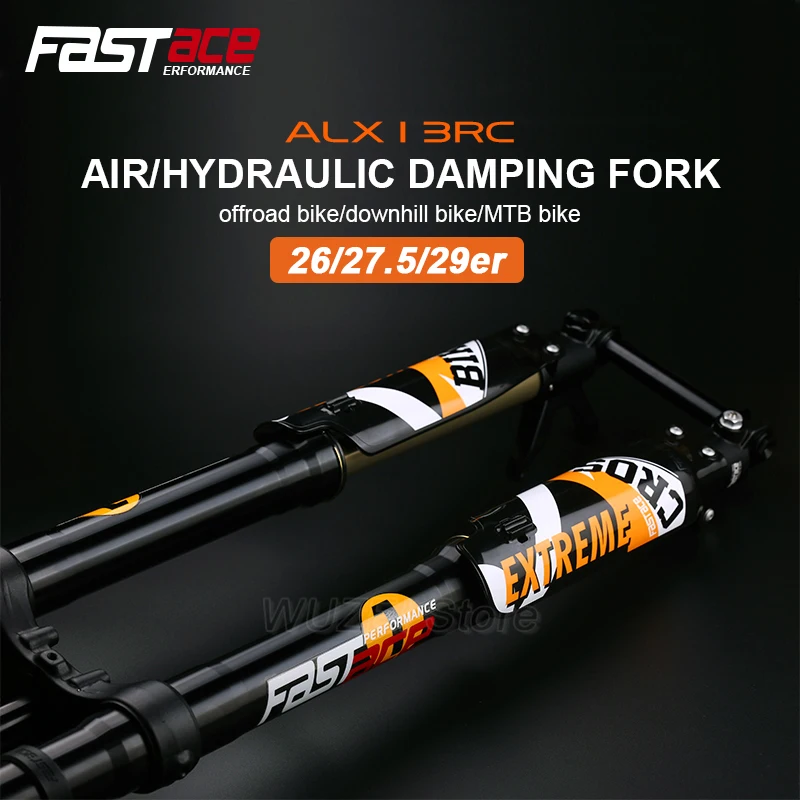 Fastace ALX13RC Suspension fourche inversée 38 ~ 60/60LBS noir/or électrique SUR RON Dirt Bike vélo de descente DH Suspension vtt fourche