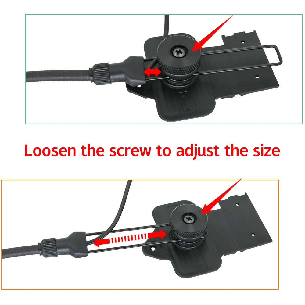 Microphone M87 adapté au casque de tir tactique COMTAC I /TCI LIBERATOR I
