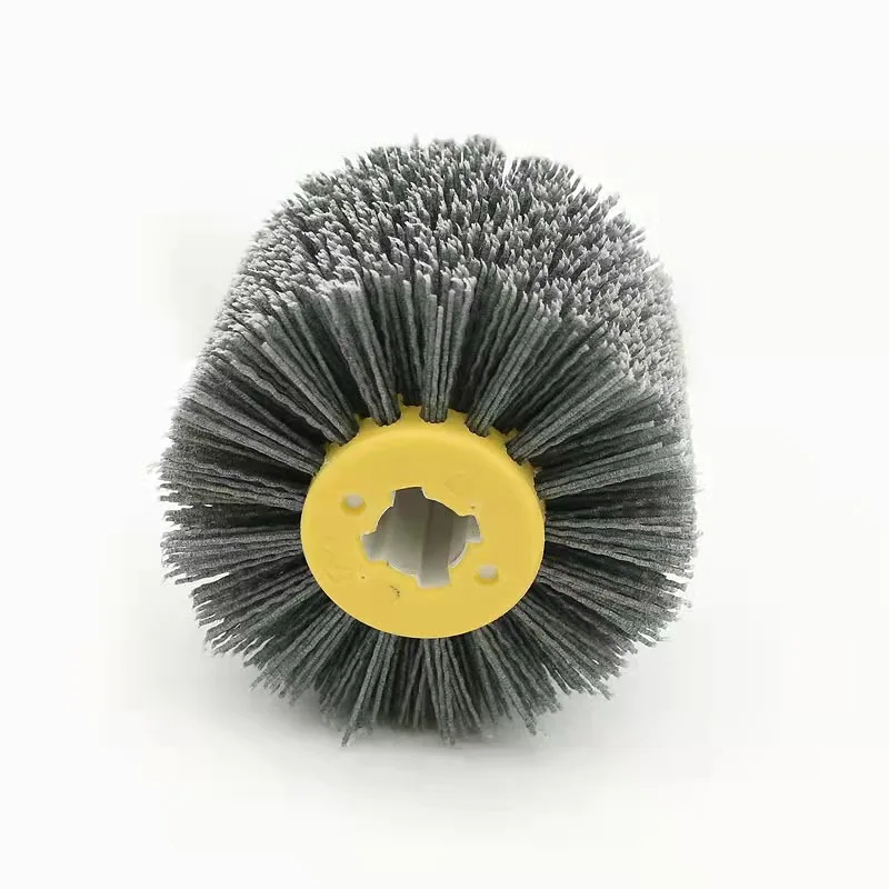 1 pcs 120*100*19mm Nylon Abrasive Wire Drum Polishing Wheel Electric Brush for Woodworking Metalworking