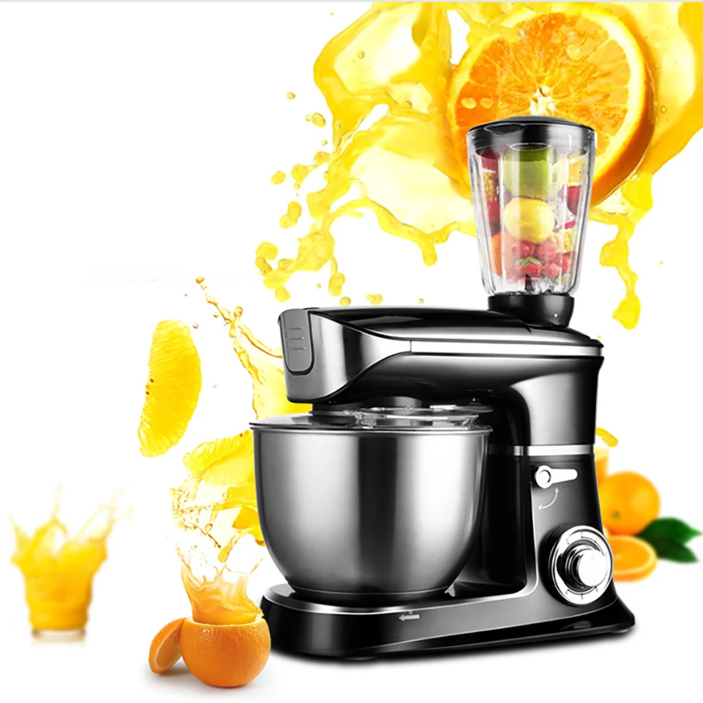 Household Stand Mixer Planer Egg Mixing Juicer Machine Automatic Mixing Kneading Dough Chef Dough Mixer