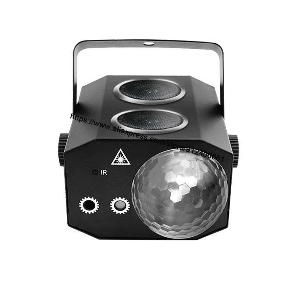 64IN1 Magic Ball Pattern Laser Light 3X3W LED Battery Effect Light Bluetooth Speaker Remote Control Dj Lights For Party Disco DJ